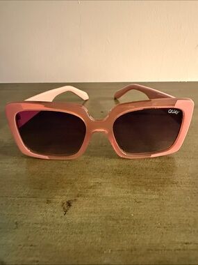 Quay Australia Pink Square Sunglasses